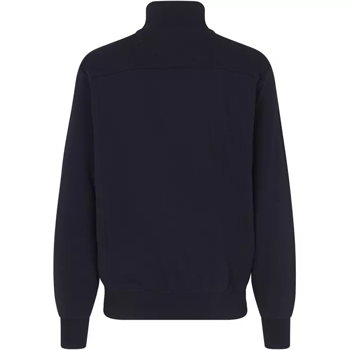 ID Sweatshirt with short zipper, Marine Blue, large image number 1