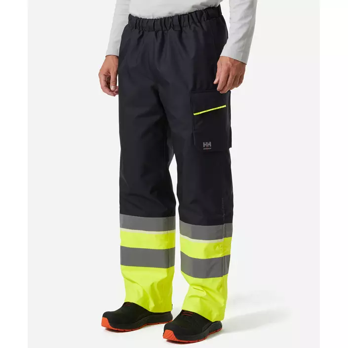 Helly Hansen UC-ME winter trousers, Hi-vis yellow/Ebony, large image number 1