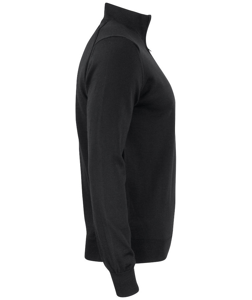 Cutter & Buck Everett  sweatshirt with merino wool, Black, large image number 2