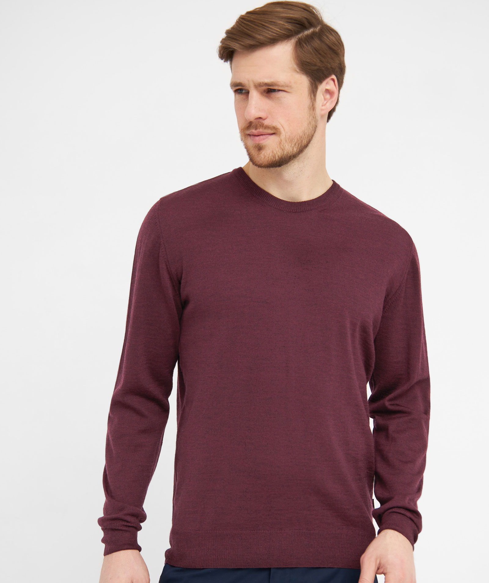 Clipper Milan knitted pullover with merino wool