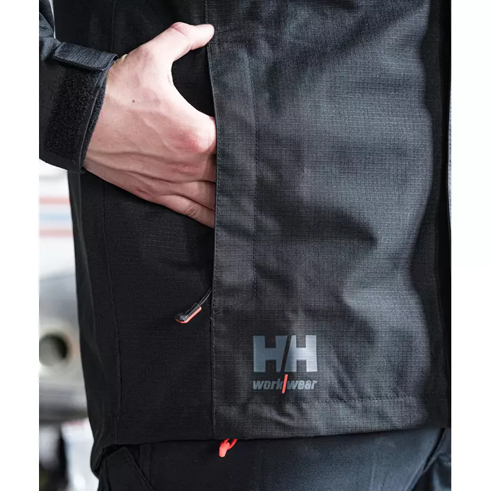 Helly Hansen Oxford shell jacket, Black, large image number 4
