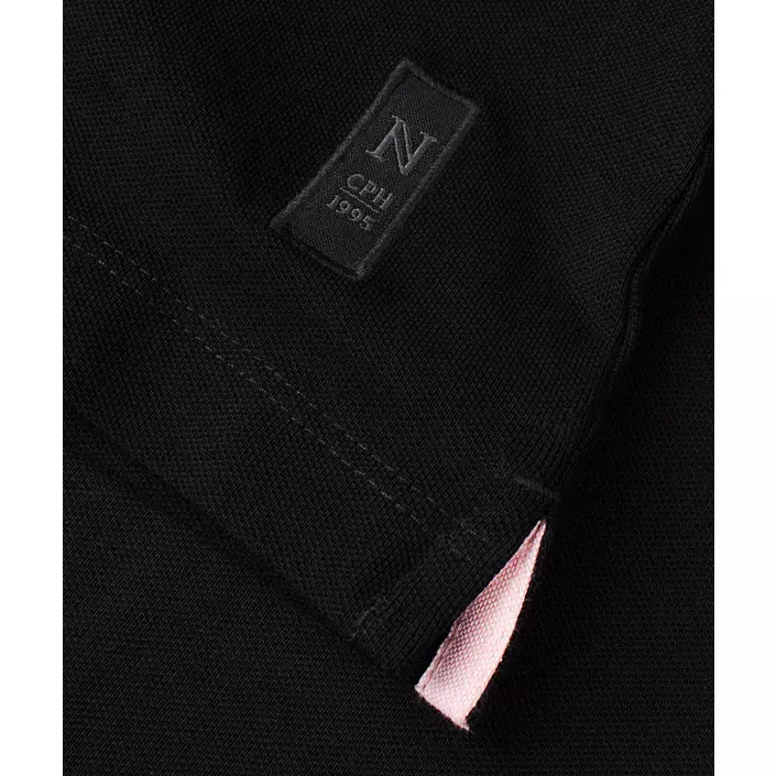 Nimbus Carlington long-sleeved women's polo shirt, Black, large image number 5
