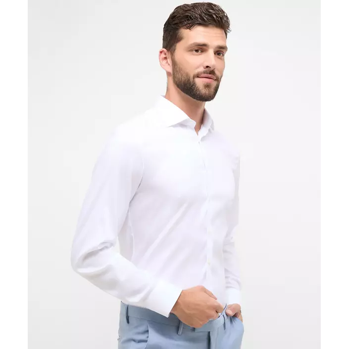 Eterna Performance Slim Fit shirt, White, large image number 1