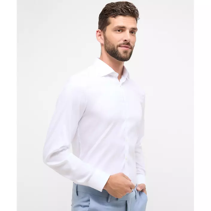 Eterna Performance Slim Fit skjorte, White , large image number 1