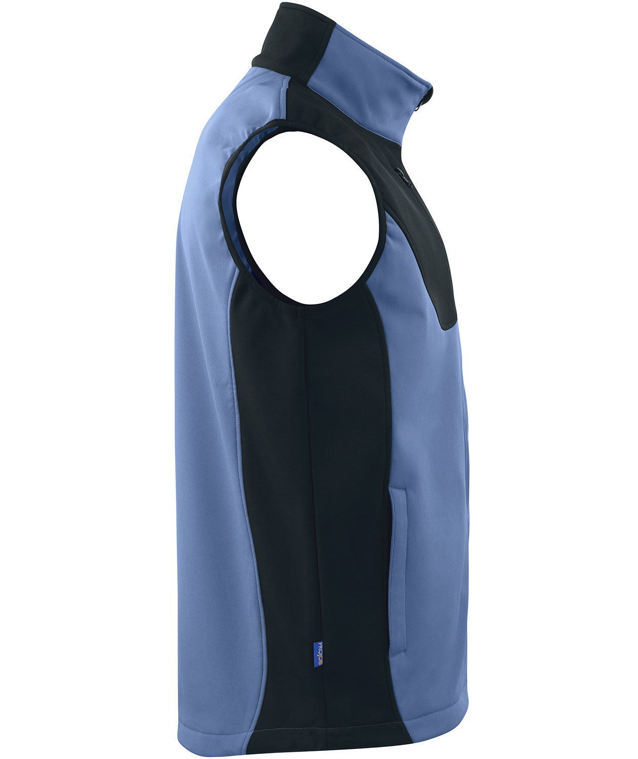 ProJob softshellvest 3702, Sky Blue, large image number 3