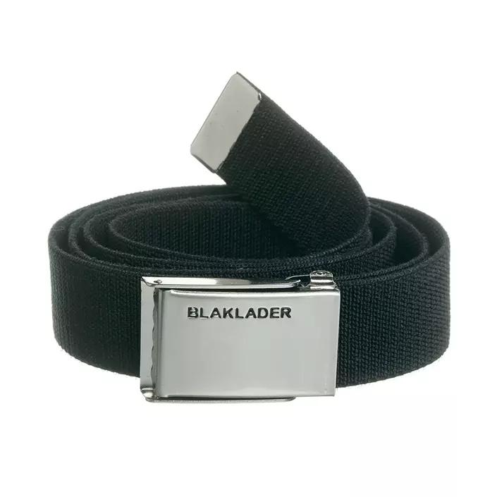 Blåkläder stretch belt, Black, Black, large image number 0