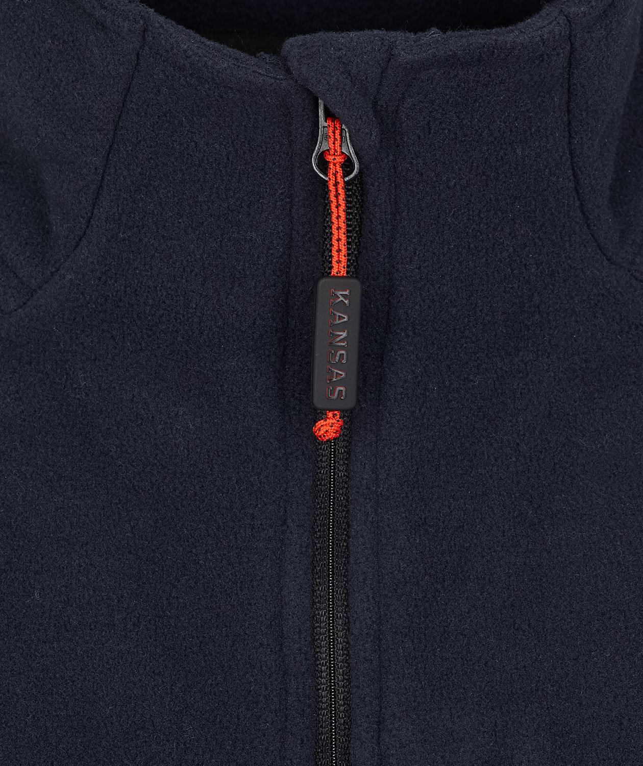 Kansas Evolve fleecejakke, M&oslash;rk Marine, large image number 1