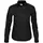 Tee Jays Stretch Luxus Damenhemd, Schwarz, Schwarz, swatch