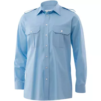 Kümmel Howard Classic fit pilotskjorta med extra ärmlängd, Ljusblå