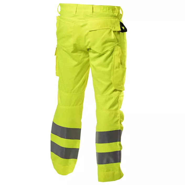 Viking Rubber Evolite work trousers, Hi-Vis Yellow, large image number 1
