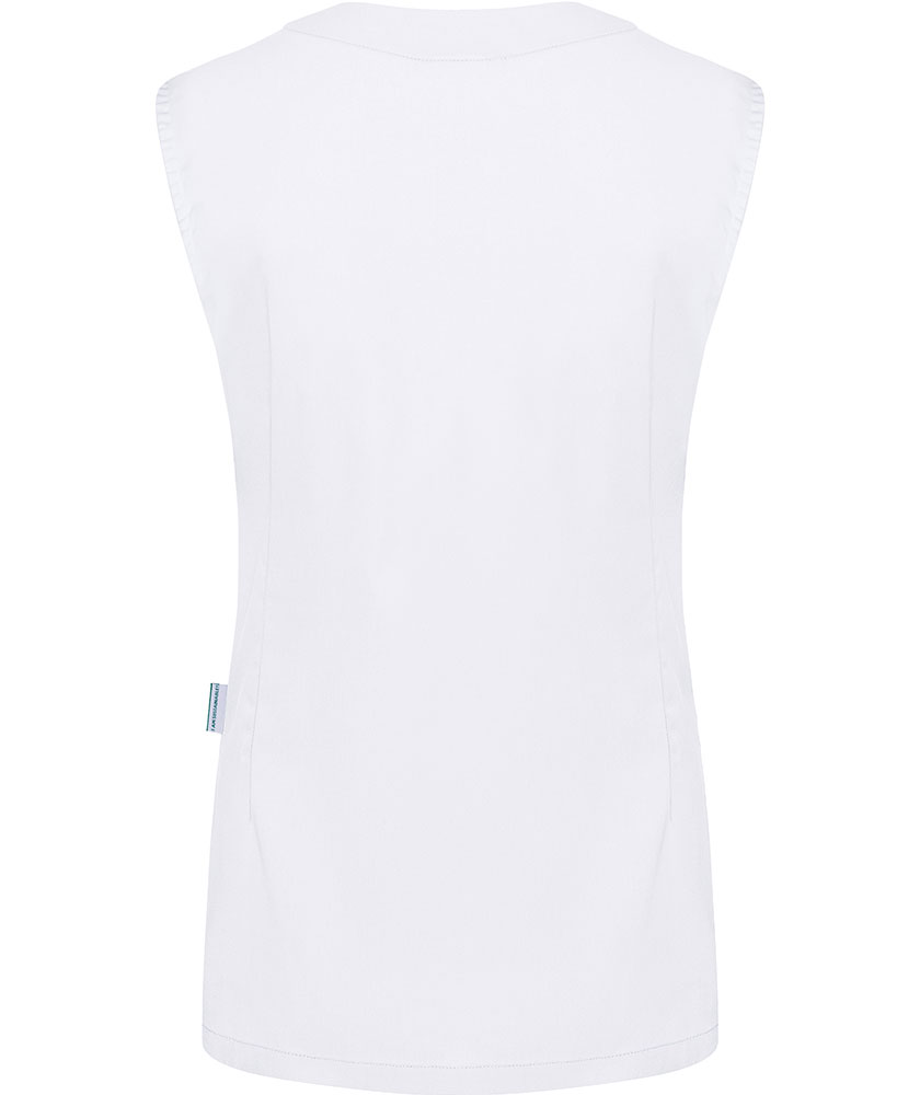 Karlowsky Essential sleeveless women's tunic, White