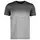 GEYSER seamless stribet T-shirt, Anthracite melange, Anthracite melange, swatch