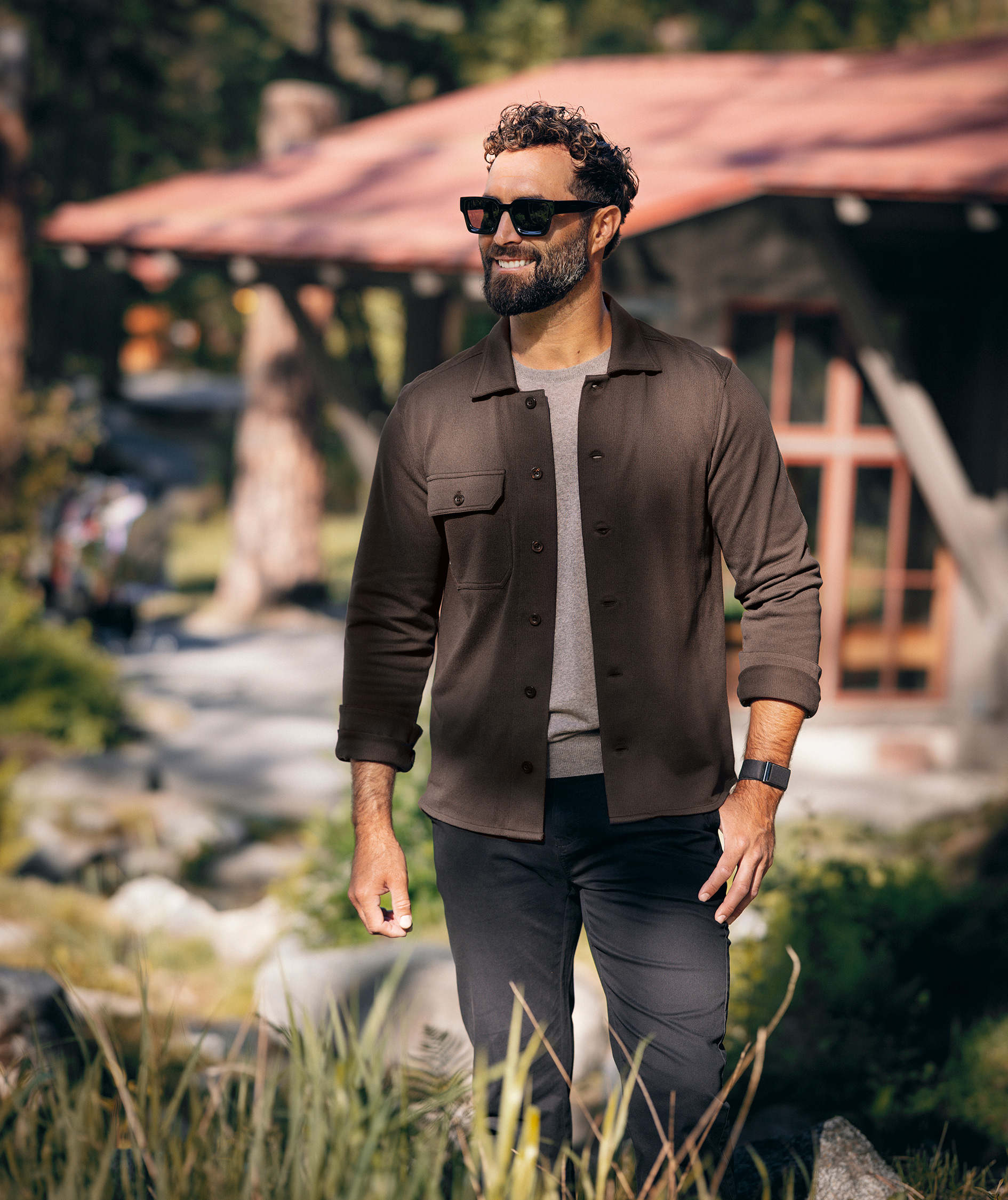 Cutter & Buck Advantage Leisure skjorte, M&oslash;rk Mokka