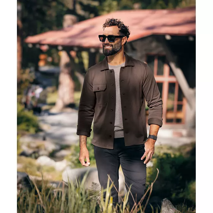 Cutter & Buck Advantage Leisure skjorte, Mørk Mokka, large image number 1