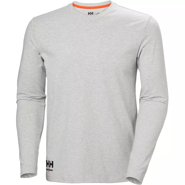 Helly Hansen Kensington långärmad T-shirt, Grey melange, large image number 0