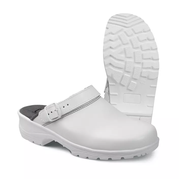 Ejendals Clogs mit Fersenriemen, Weiß, large image number 1