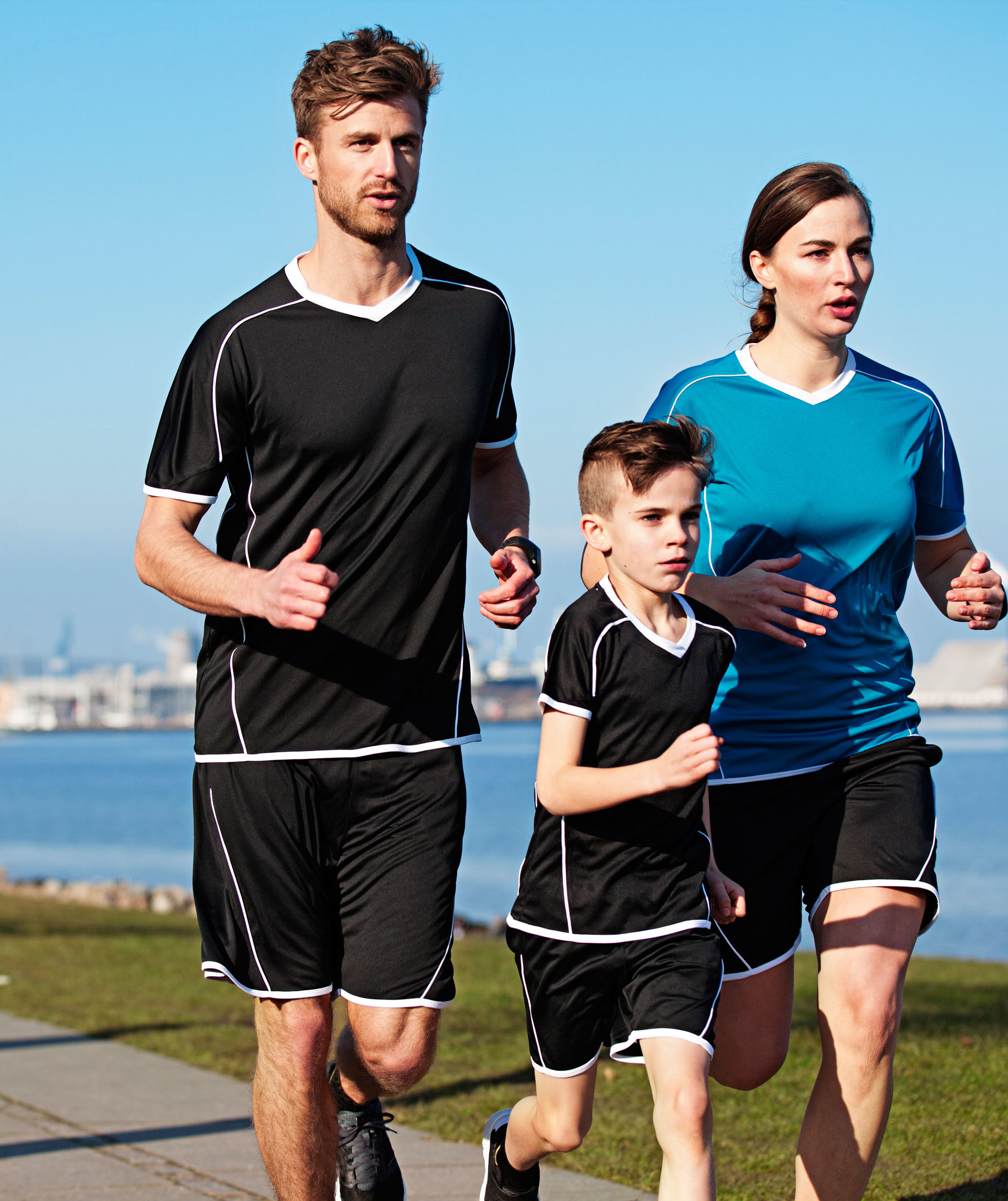 ID Identity Team Sport T-shirt, Svart, large image number 1