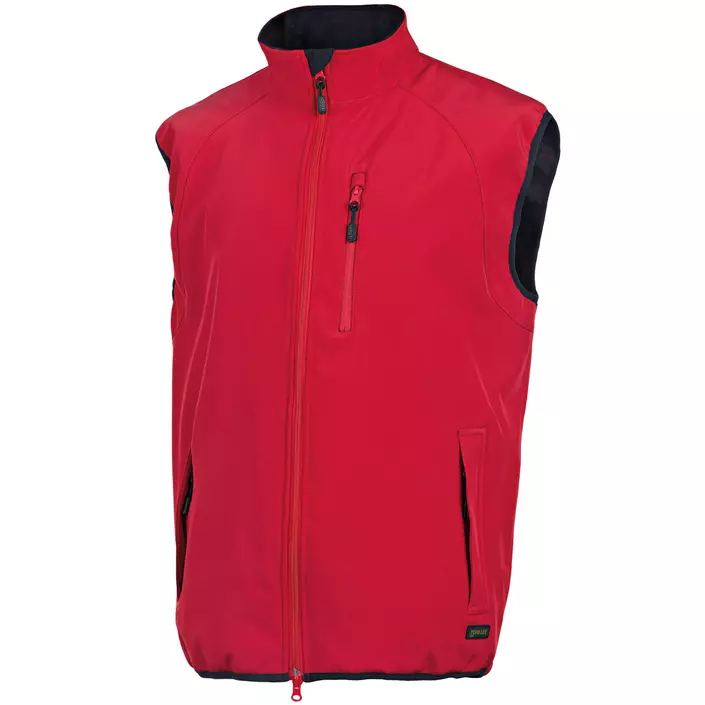 Toni Lee East softshell vest, Red, large image number 0
