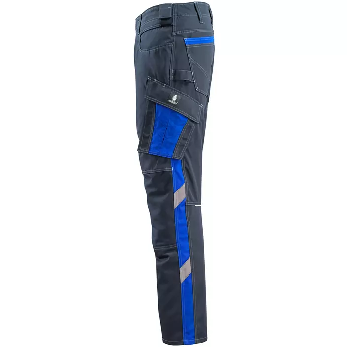 Mascot Unique Mannheim work trousers, light, Dark Marine/Cobalt Blue, large image number 1