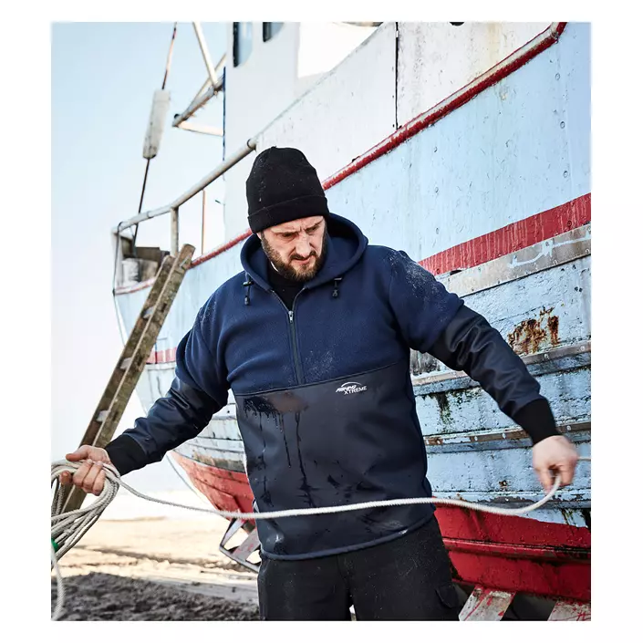 Elka Fishing Extreme fleece anorak, Navy, large image number 1