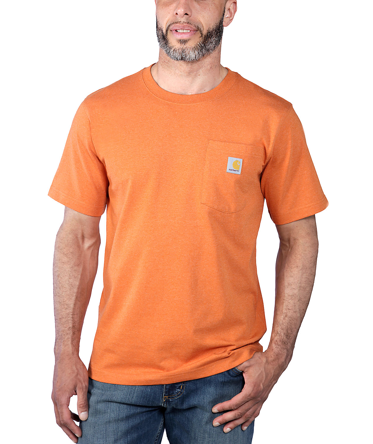 Carhartt Dearborn T-shirt, Marmalade Heather