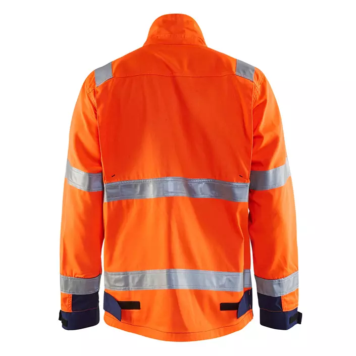 Blåkläder arbeidsjakke, Oransje/Marine, large image number 2