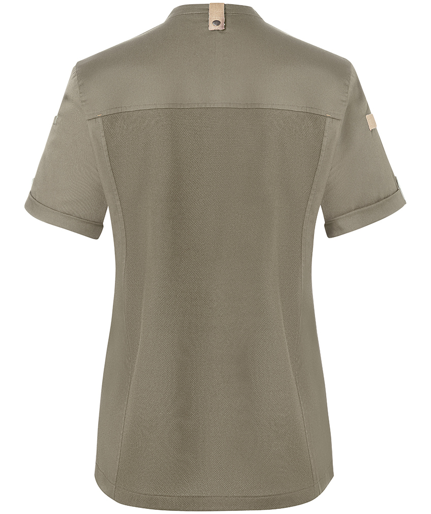 Karlowsky Green-Generation kort&auml;rmad kockjacka dam, sage, large image number 2