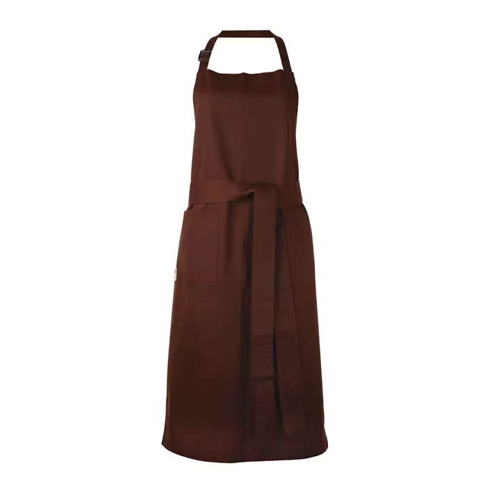 Toni Lee Kron bib apron with pocket, Coffee, Coffee, large image number 0