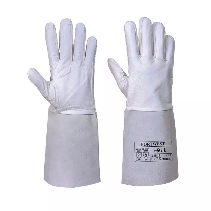 Portwest Premium Tig welding gloves, Grey, large image number 0