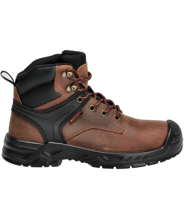 Mascot safety boots S3S, Nut Brown/Black, large image number 2