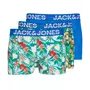 Jack & Jones JACPINEAPPLE 3-pak boxershorts, Victoria Blue