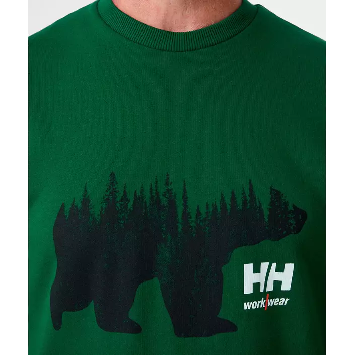 Helly Hansen sweatshirt, Grön, large image number 4