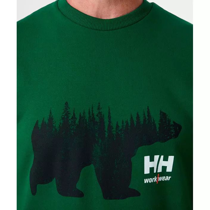 Helly Hansen sweatshirt, Green, large image number 4