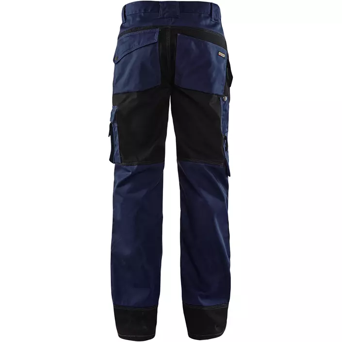 Blåkläder work trousers, Marine Blue/Black, large image number 1