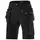 L.Brador Momentum hantverksshorts 1420P full stretch, Svart, Svart, swatch