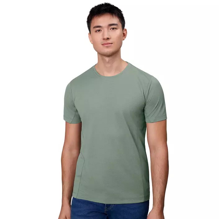 ID T-Shirt lyocell, Dammig grön, large image number 1