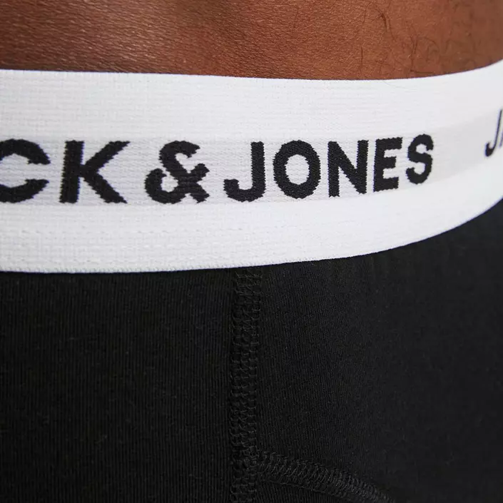 Jack & Jones JACSOLID 5-pack kalsonger, Black/white, large image number 4