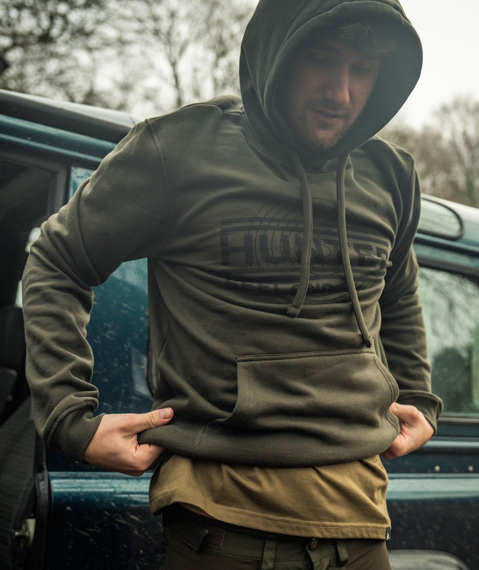 Seeland On Point hoodie, Pine green