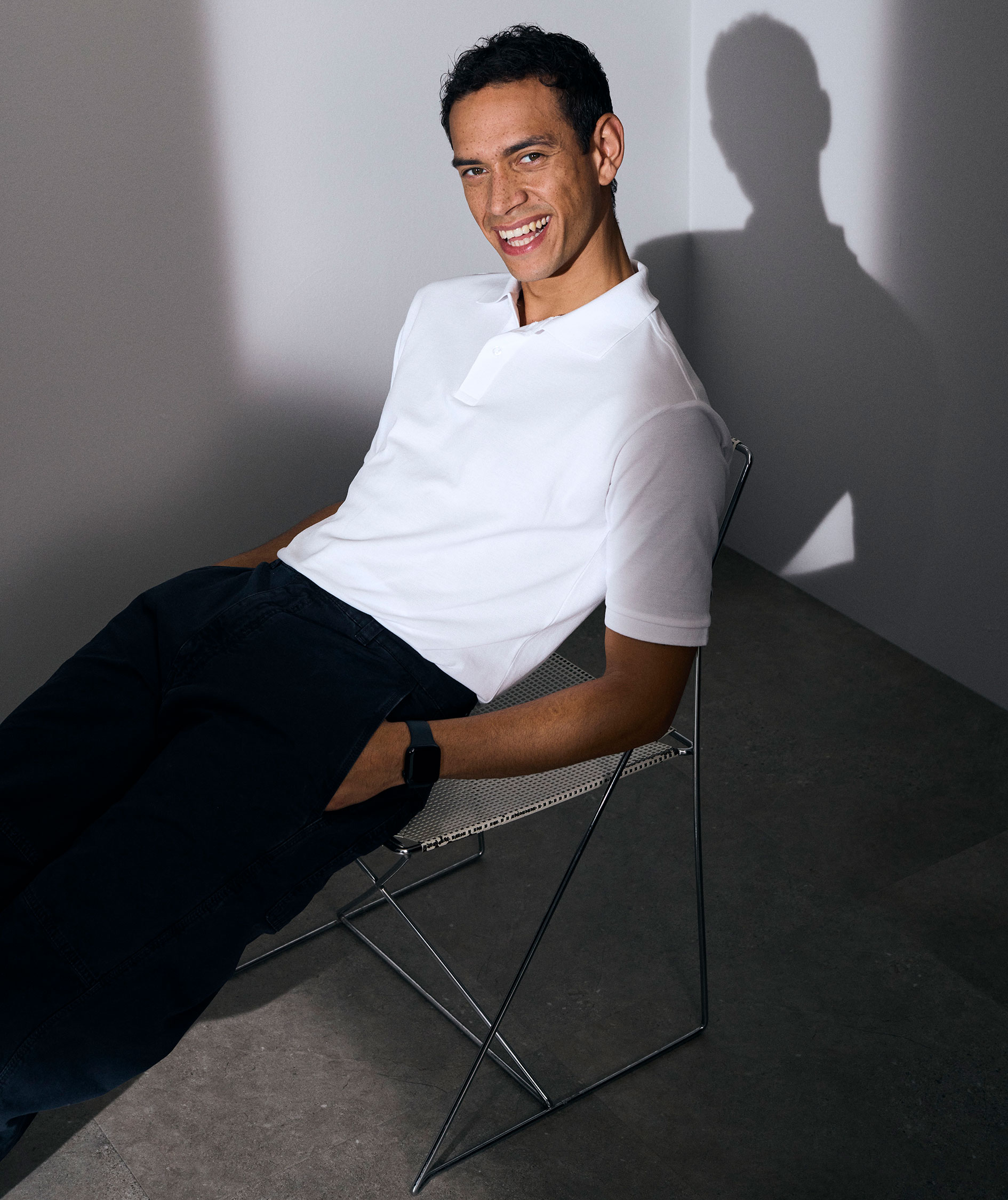 ID Yes Polo shirt, White