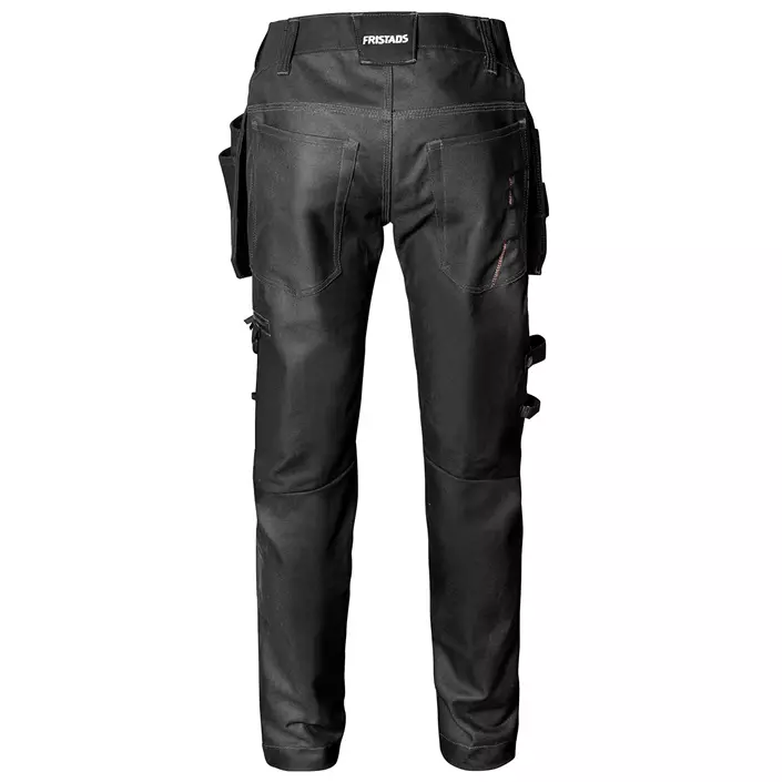 Fristads woman's craftsman trousers 2605, Black, large image number 1