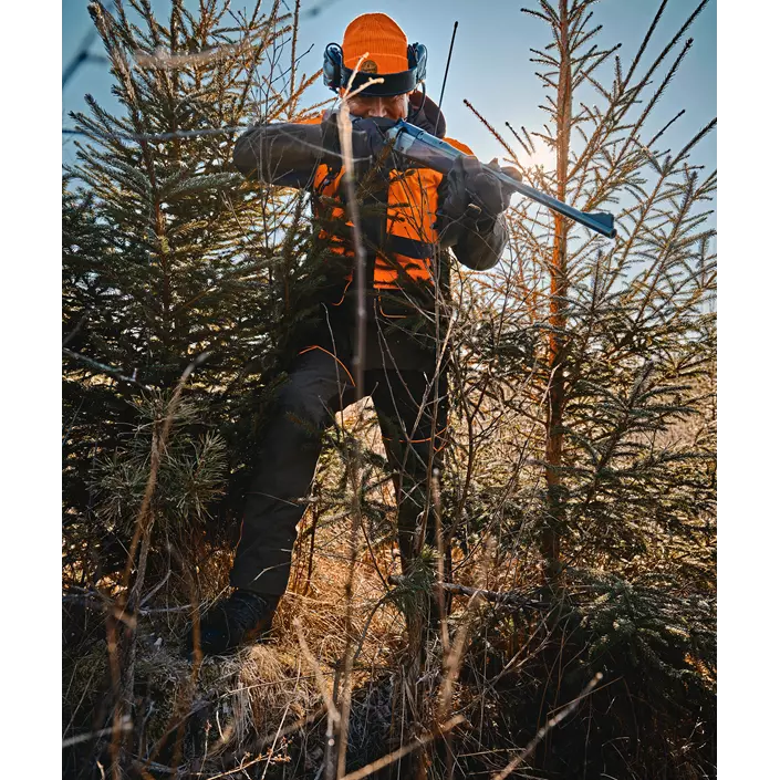 Pinewood Thorn Resistant jakke, Mosgrøn/Orange, large image number 5