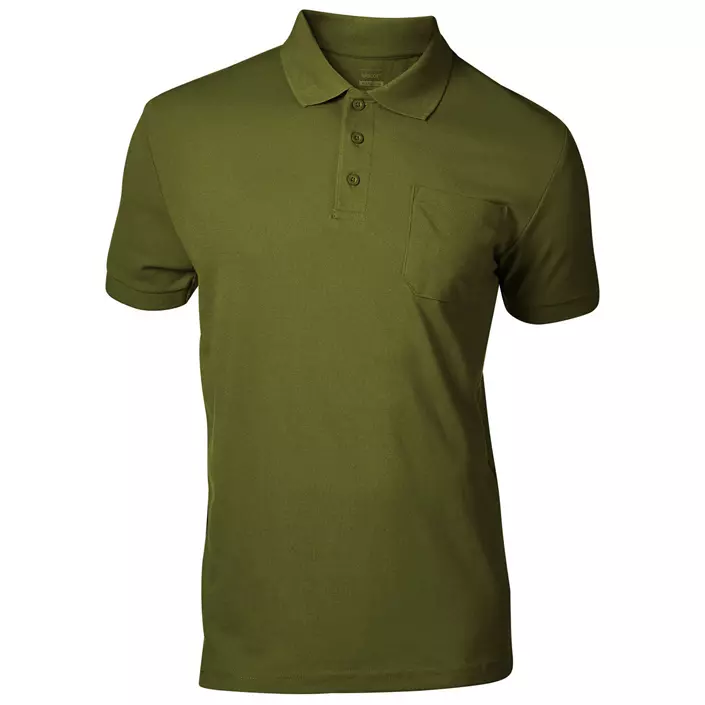 Mascot Crossover Orgon polo shirt, Moss green, large image number 0