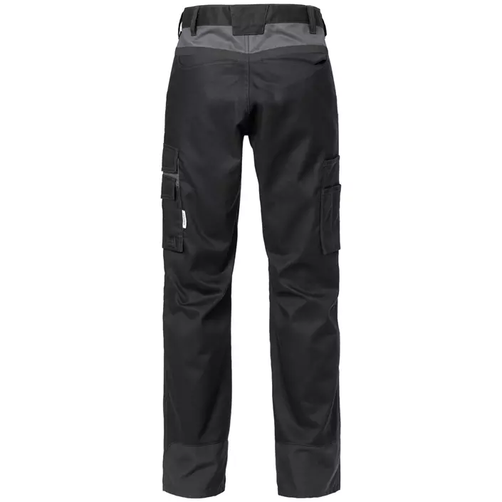 Fristads women's service trousers 2554, Black/Grey, large image number 1