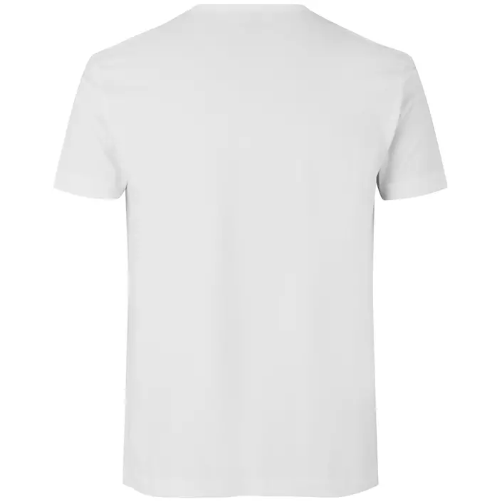 ID T-time T-shirt med v-hals, Hvid, large image number 1