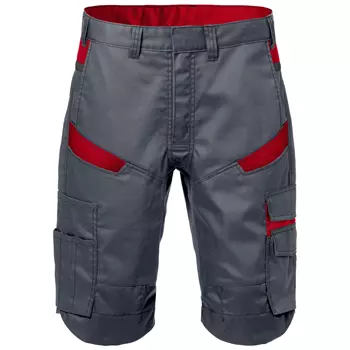Fristads work shorts 2562, Grey/Red