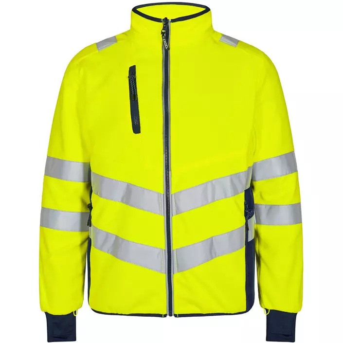 Engel Safety fleece jacket, Yellow/Blue Ink, large image number 0