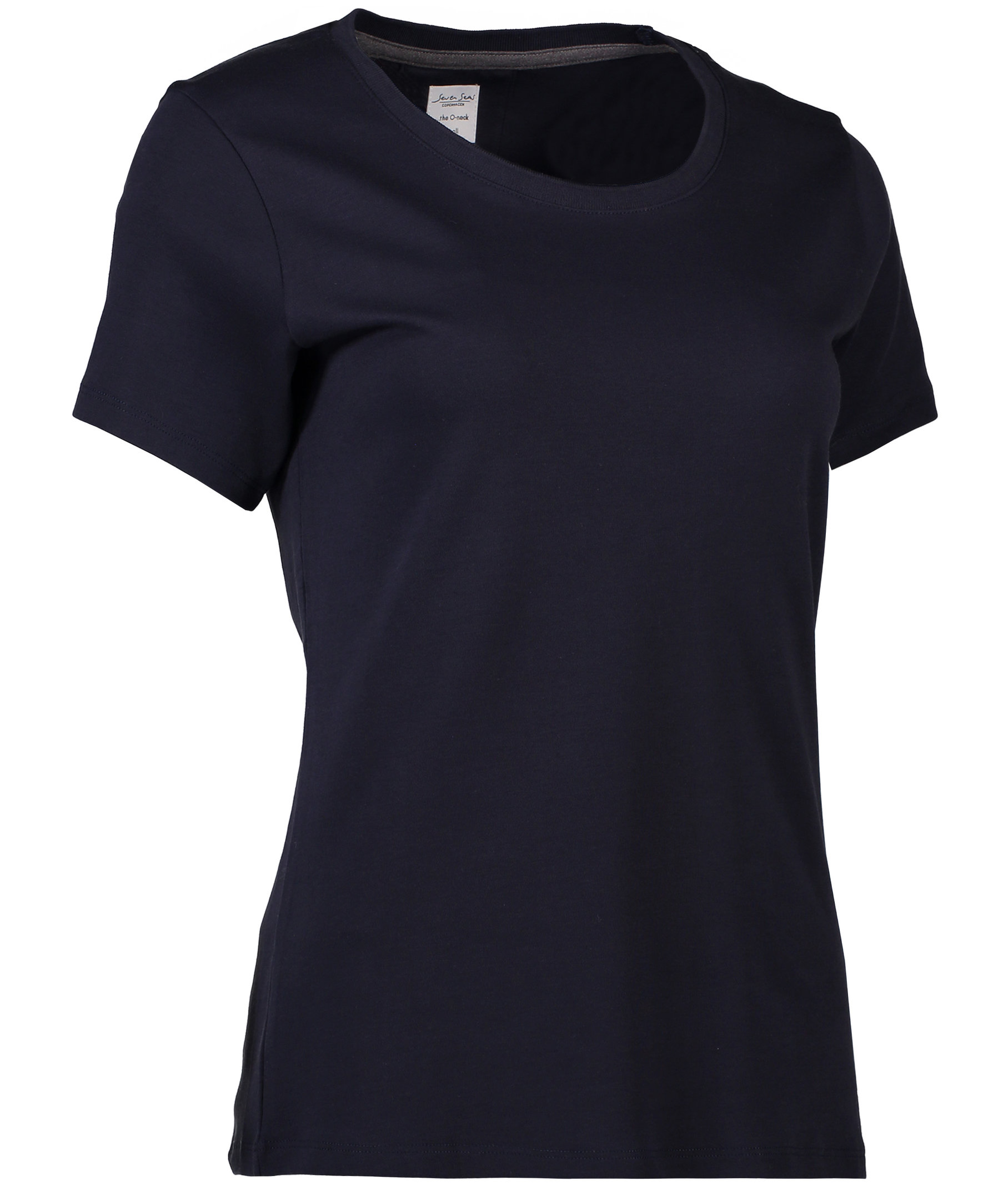 Seven Seas women's round neck T-shirt, Navy, large image number 2