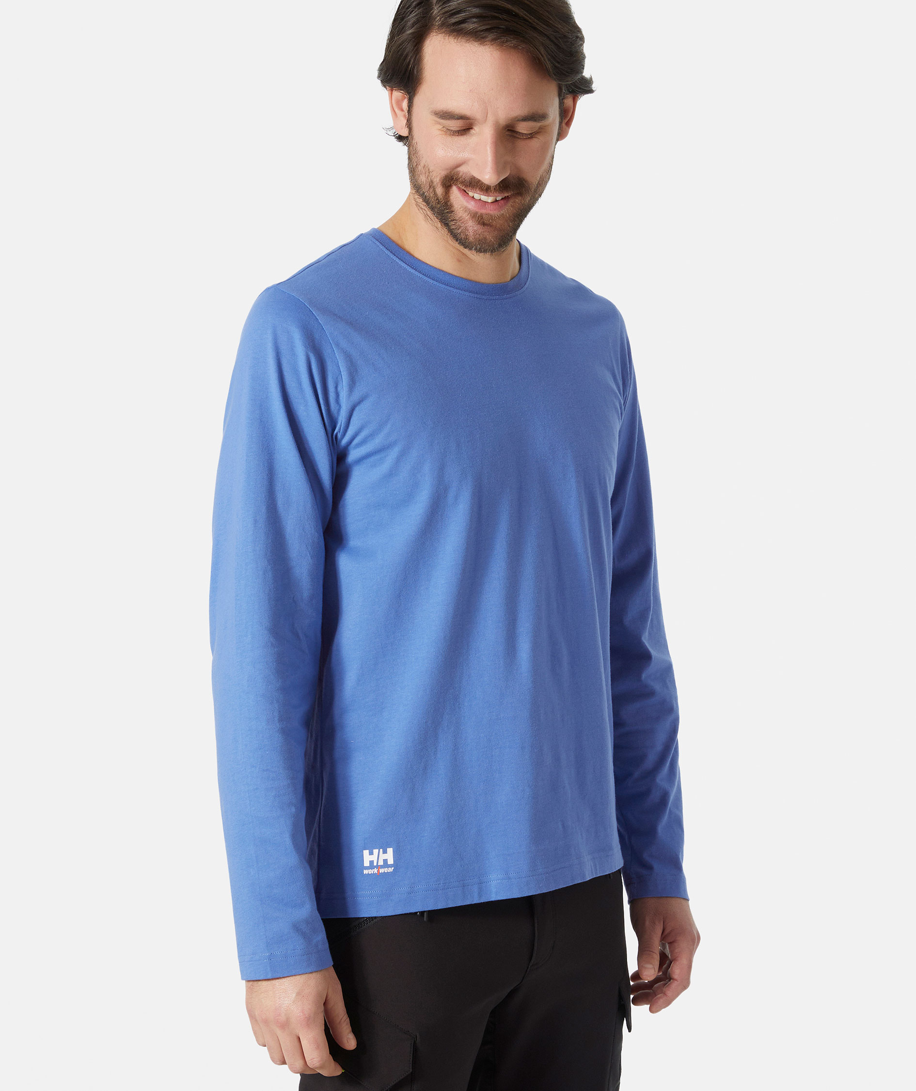 Helly Hansen Classic long-sleeved T-shirt, Stone Blue