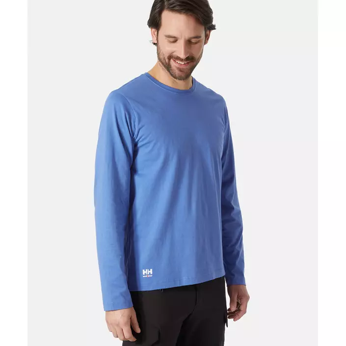 Helly Hansen Classic long-sleeved T-shirt, Stone Blue, large image number 1