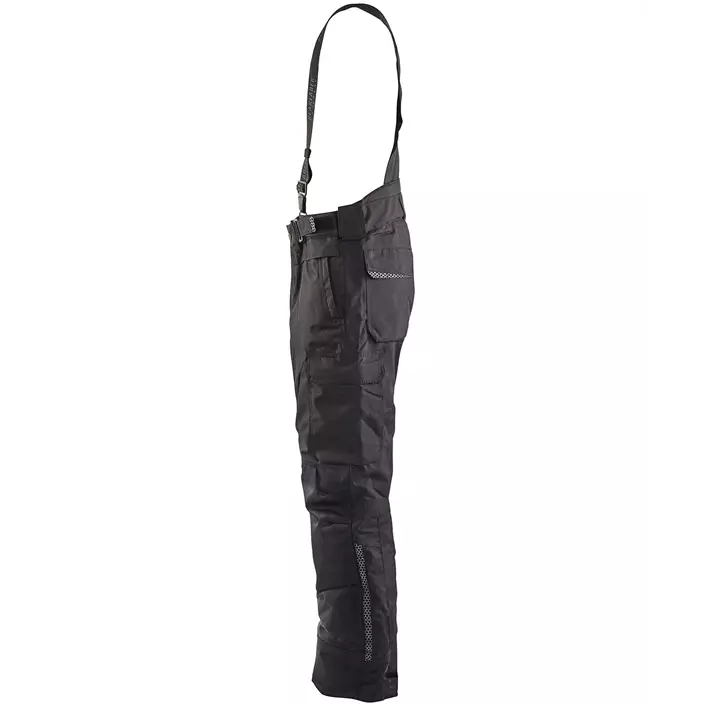 Blåkläder Winter trousers w. braces X1810, Black, large image number 1